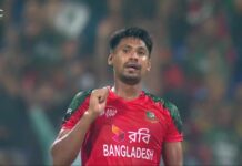 பங்களாதேஸில் ஐ.பி.எல். தொடரை ஒளிபரப்ப தடை – முஸ்தபிஜுர் ரஹ்மான் விடுவிக்கப்பட்டதன் எதிரொலி!