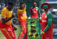 ஓமனை வீழ்த்தி ஜிம்பாப்வே வெற்றி!