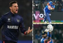 நமீபியாவை 93 ரன்கள் வித்தியாசத்தில் வென்றது இந்தியா!