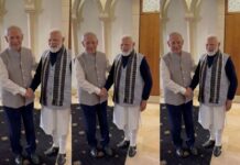 இந்திய பாரம்பரிய உடை அணிந்து பிரதமர் மோடியை ஆச்சரியப்படுத்திய நெதன்யாகு!