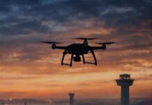 அமெரிக்க ராணுவ தளத்தில் பறந்த மர்ம ட்ரோன்களால் பதற்றம்