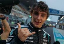 பார்முலா 1 கார்பந்தயம்: சீன போட்டியில் இத்தாலி வீரர் கிமி அண்டோனெல்லி முதலிடம்