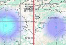 தஜிகிஸ்தானில் அடுத்தடுத்து இரண்டு முறை நிலநடுக்கம்!