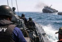 அமெரிக்க தாக்குதலில் மூழ்கிய ஈரானிய கப்பலில் இருந்து 84 உடல்களை இலங்கை மீட்டது