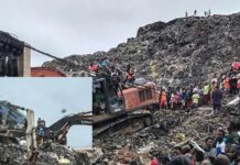 கினியா: குப்பை மேட்டில் நிலச்சரிவு – 30 பேர் பலி!